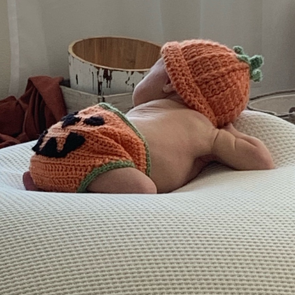 Newborn Pumpkin Outfit set